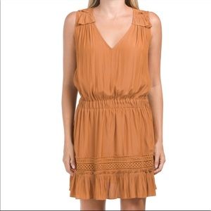 🌷SALE! NWT Ramy Brook cara ruffle mini dress